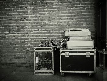 Close-up of brick wall