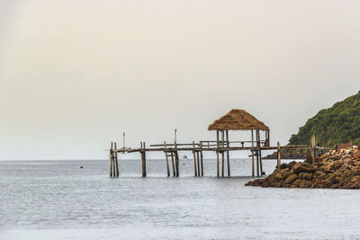 Talu island pier prachuap khiri khan, thailand