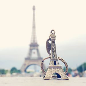 View of eiffel tower against sky
