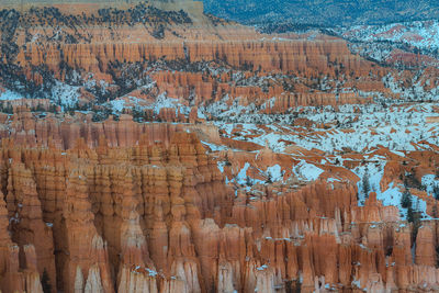 Full frame shot of rock formation