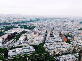 High angle view of cityscape