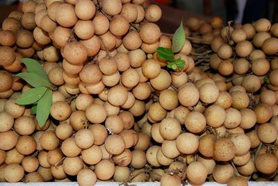 Close-up of fruits for sale in market