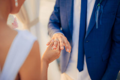 Close-up of hands