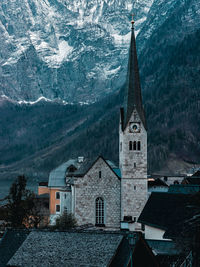 Low angle view of church