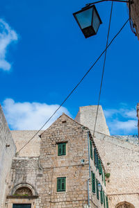 The beautiful architecture at the walled old town of dubrovnik