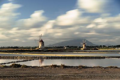 Sky over the mirror 