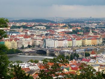 View of cityscape against sky