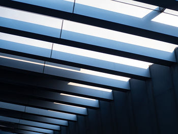 Low angle view of staircase in building