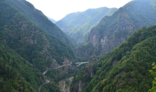 Scenic view of mountains