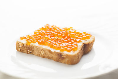 Close-up of cake on plate