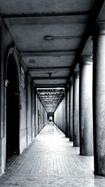 Corridor of building