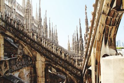 Panoramic view of historical building against sky