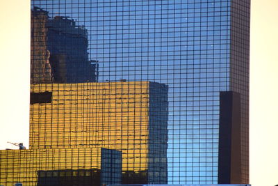 Low angle view of modern building