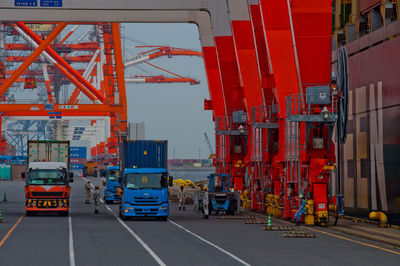 View of commercial dock