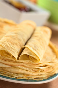 Close-up of food in plate