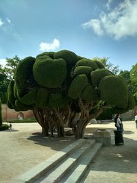 Statue in park