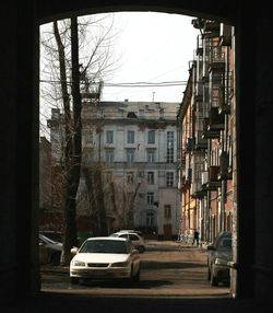 Buildings in city