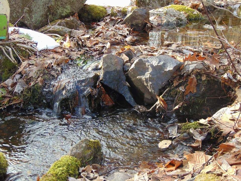 WATER FLOWING FROM PIPE