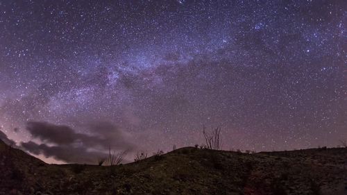 Night sky with stars - night time