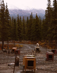 Scenic view of mountains