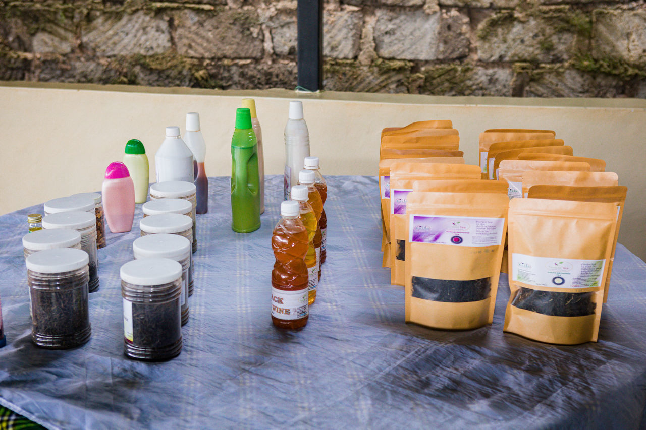 no people, container, food and drink, in a row, bottle, food, nature, day