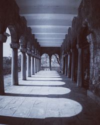 Corridor of historical building