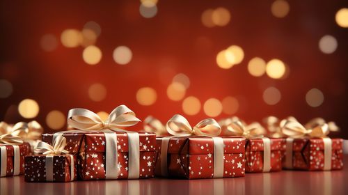 Close-up of christmas decorations
