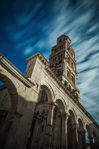 Low angle view of cathedral against sky
