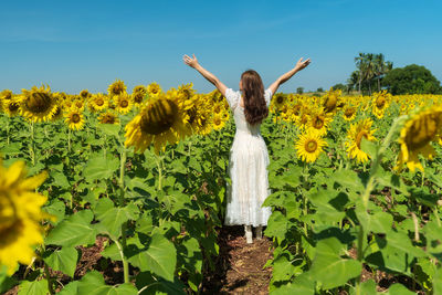 cheerful woman