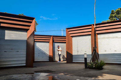 Exterior of building against sky