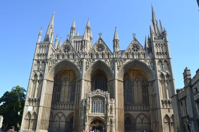 Low angle view of cathedral against sky