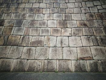 Full frame shot of brick wall