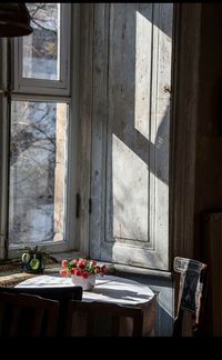 Dining table at home