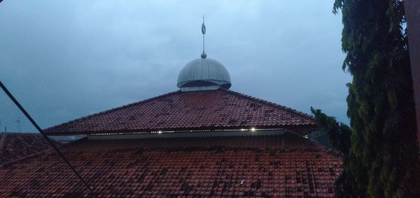 Low angle view of building against sky