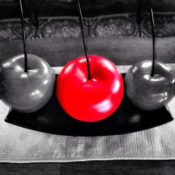 Close-up of red rose