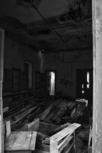 Interior of building