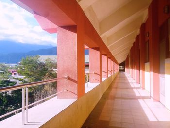 Corridor of building