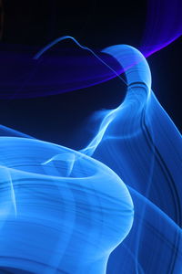 Close-up of light painting