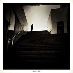 Low angle view of stairs
