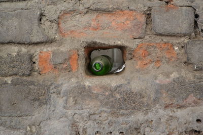 Close-up of brick wall