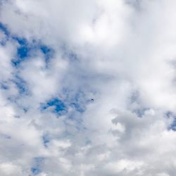 Low angle view of clouds in sky