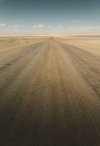 View of road passing through land