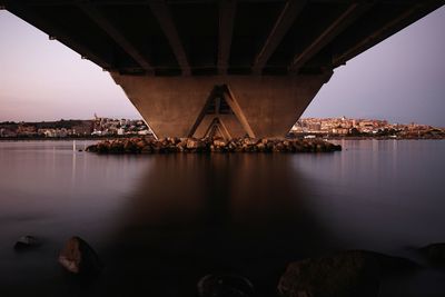Sa scaffa bridge over the lagoon