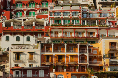 Full frame shot of residential buildings