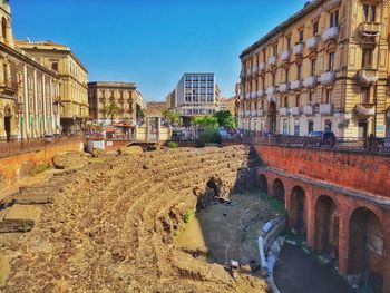 Buildings in city