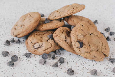 Close-up of cookies