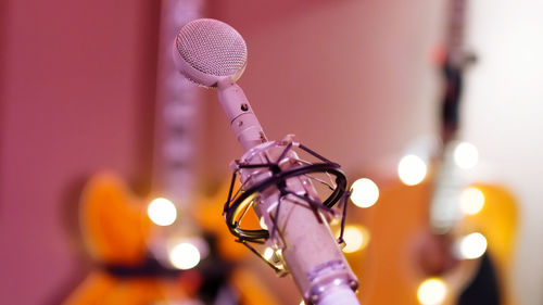 Microphone music recording christmas