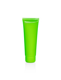 Close-up of drink against white background