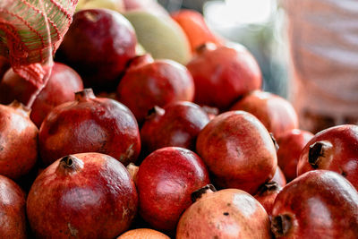 Full frame shot of apples