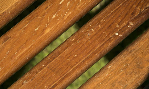 Close-up of wooden plank